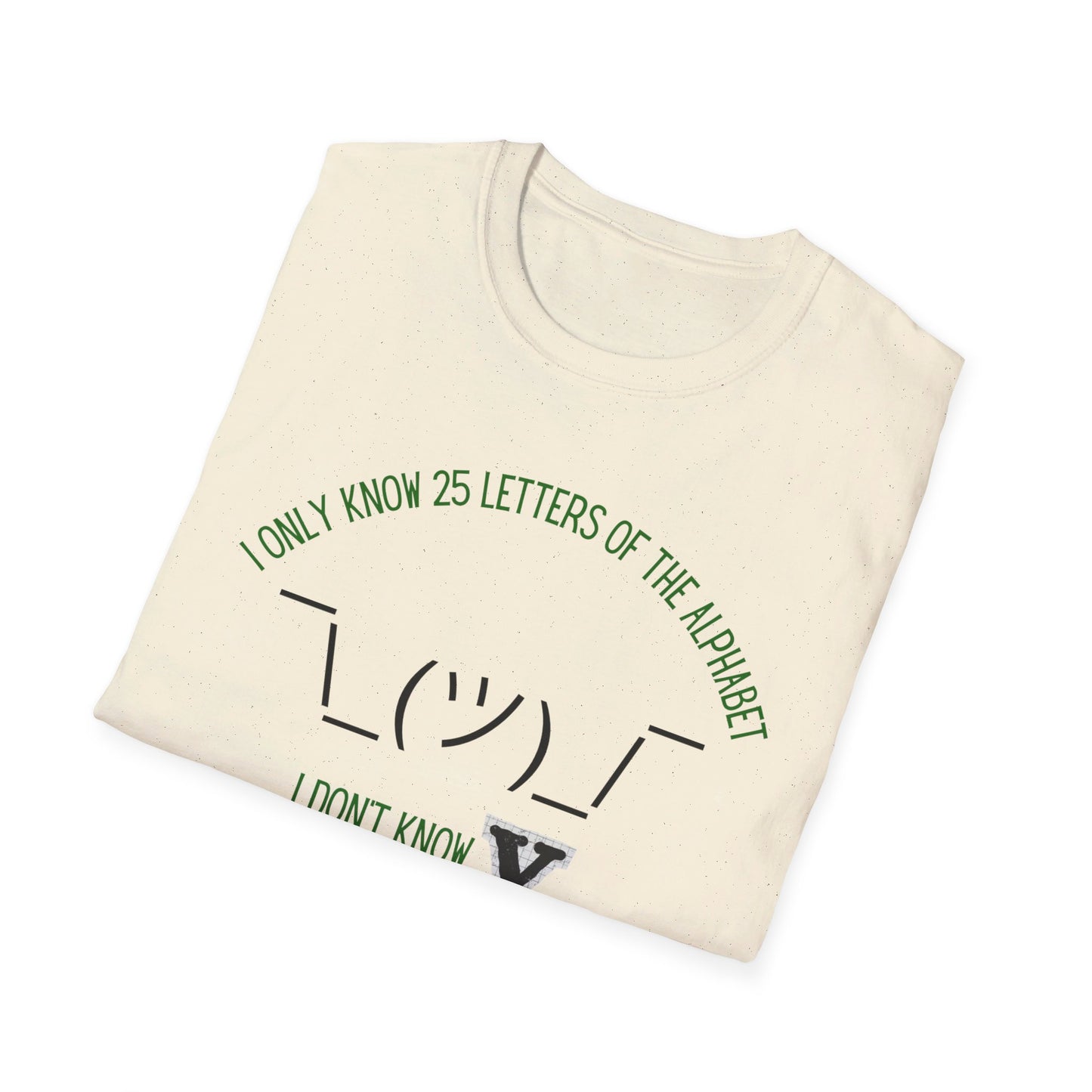 Unisex Softstyle T-Shirt - Alphabet