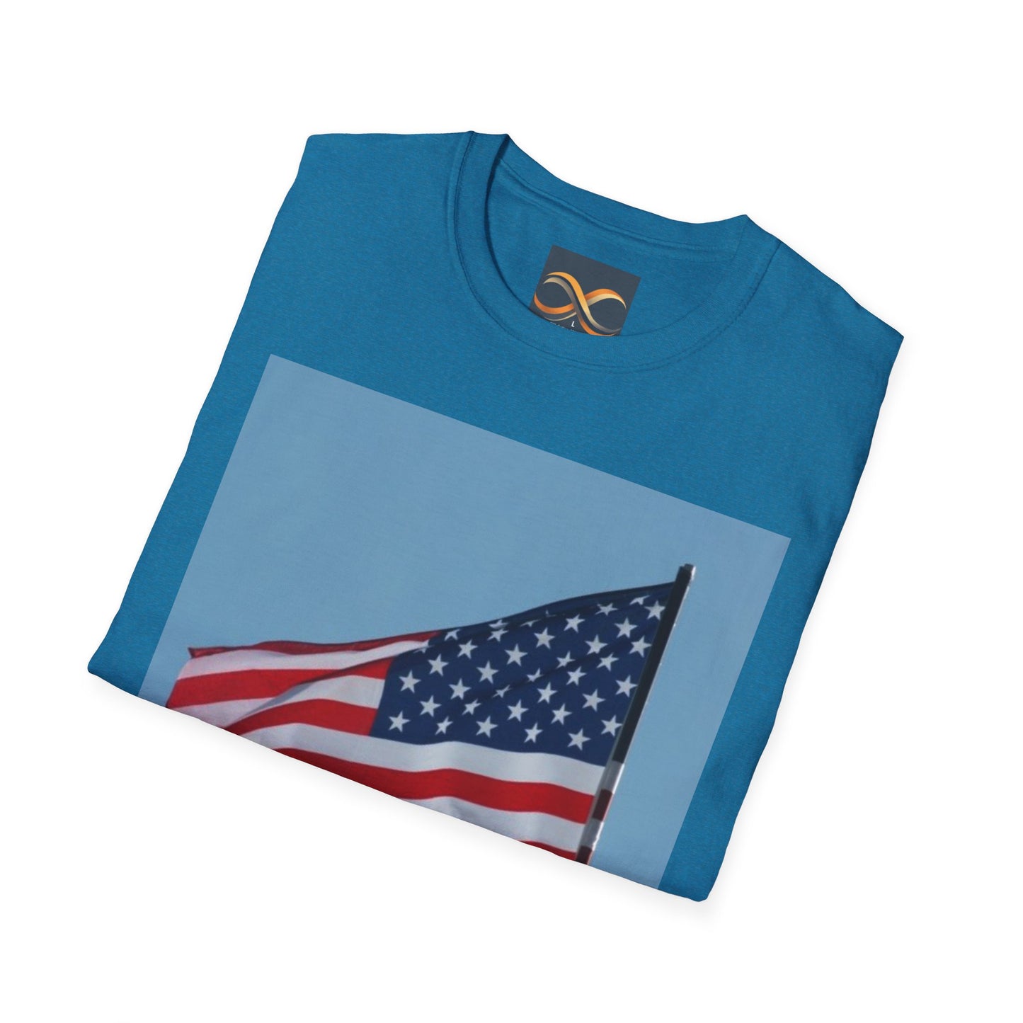 Unisex Softstyle T-Shirt - USA Flag