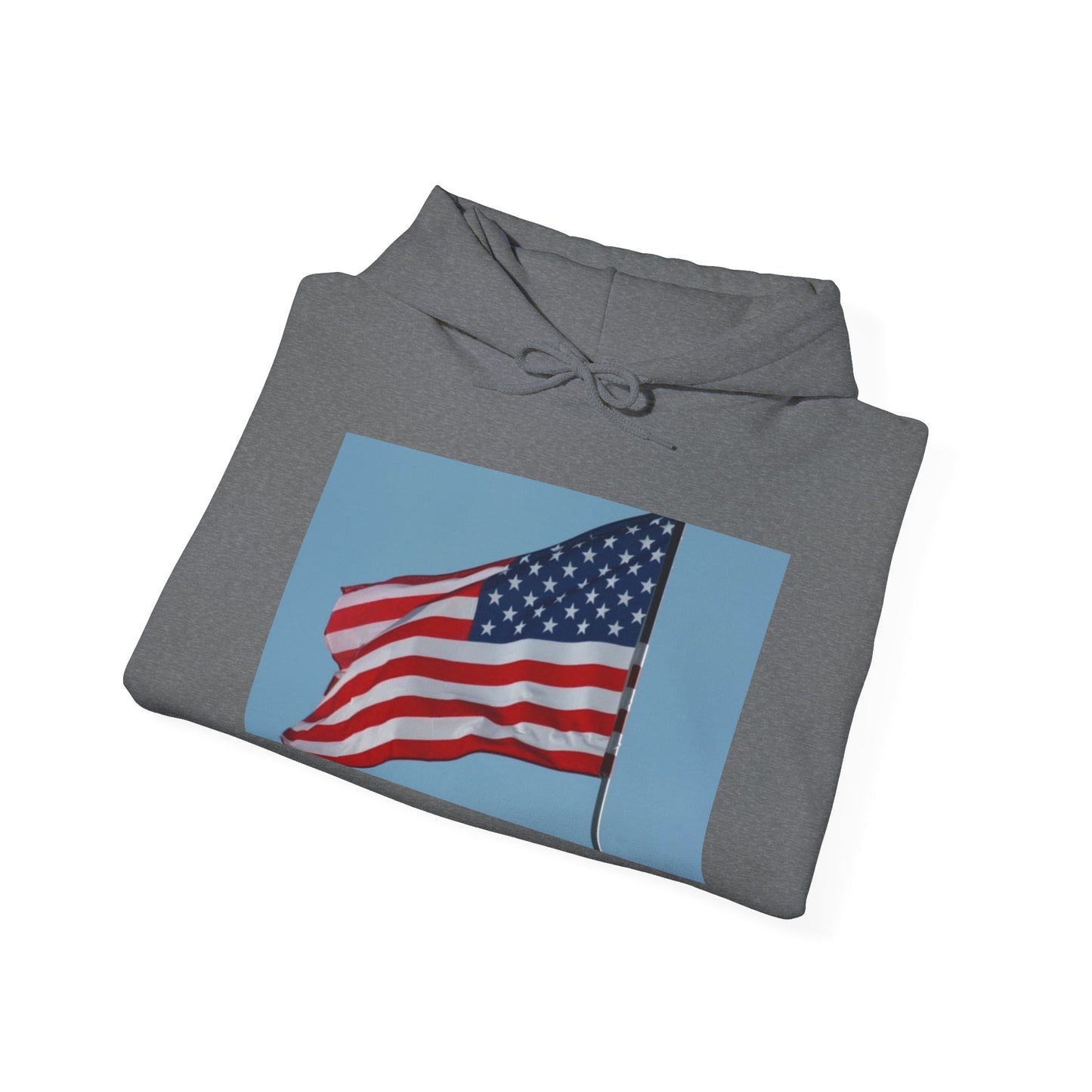 Unisex Heavy Blend™ Hooded Sweatshirt - USA Flag