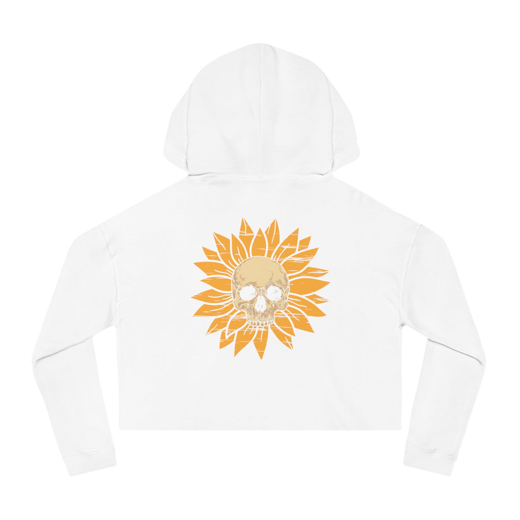 Womens Cropped Hooded Sweatshirt