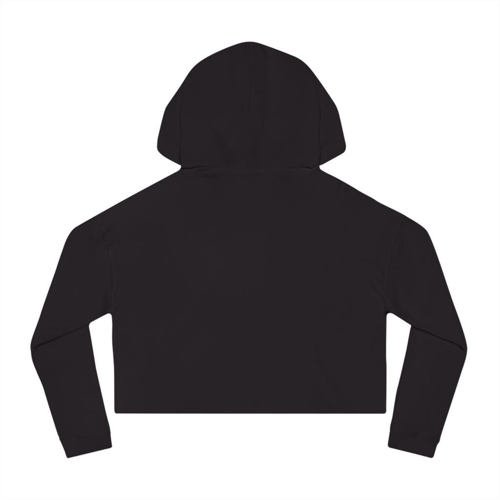 Womens Cropped Hooded Sweatshirt