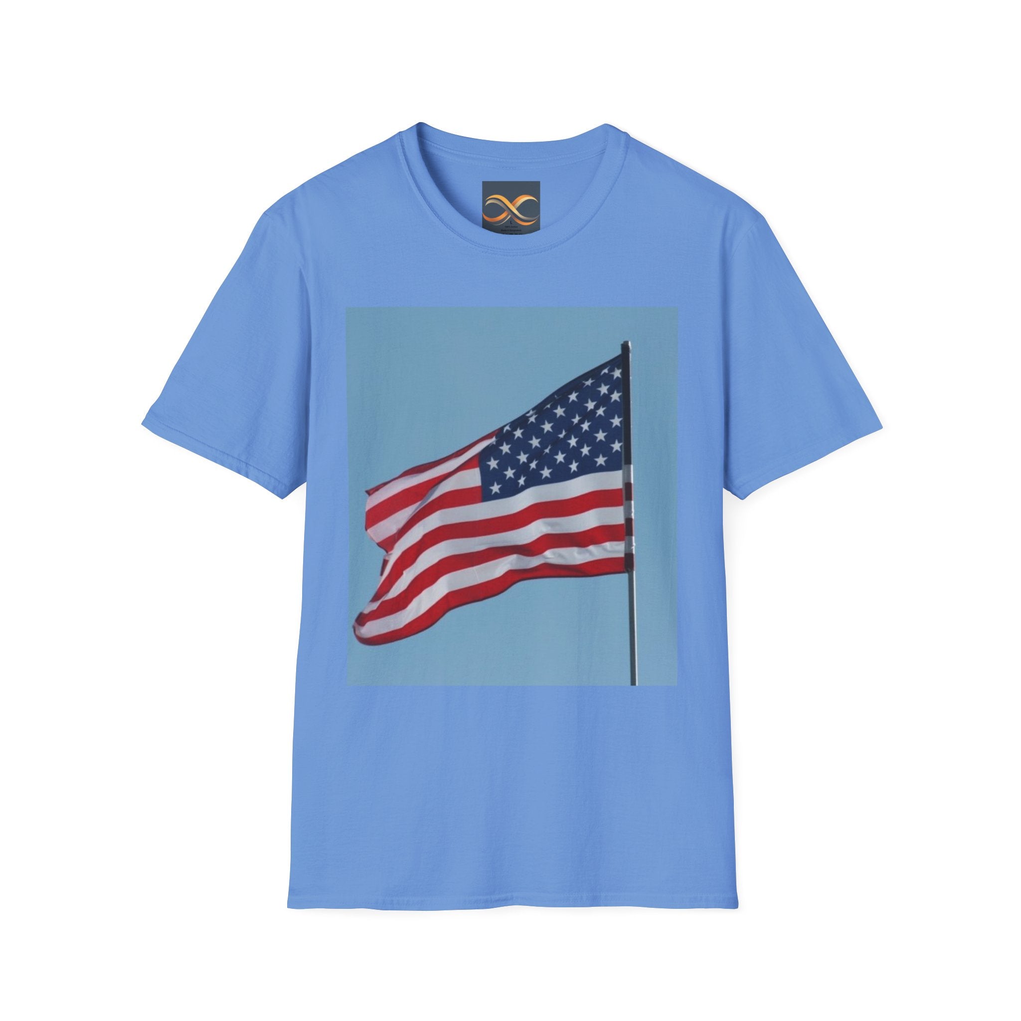 Unisex Softstyle T-Shirt - USA Flag