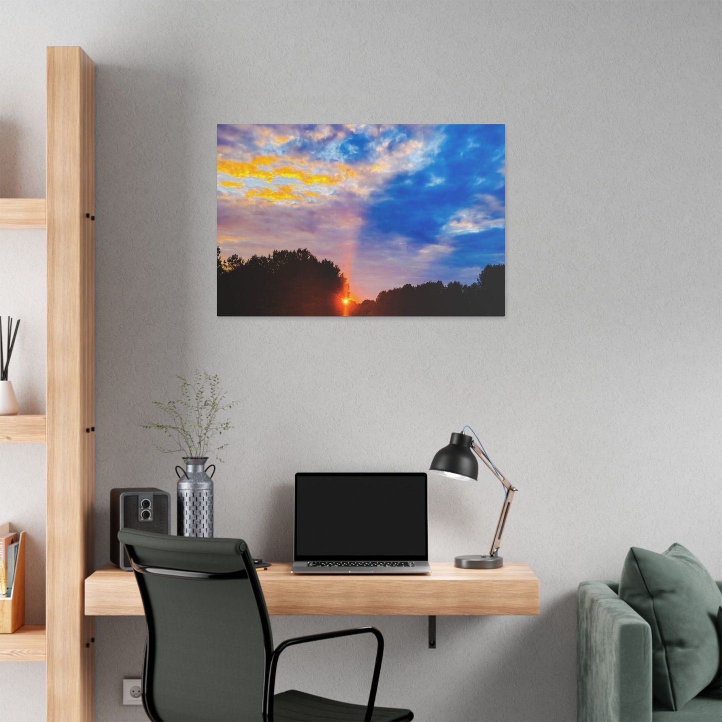 Classic Stretched Canvas - Sunrise in Rome, GA