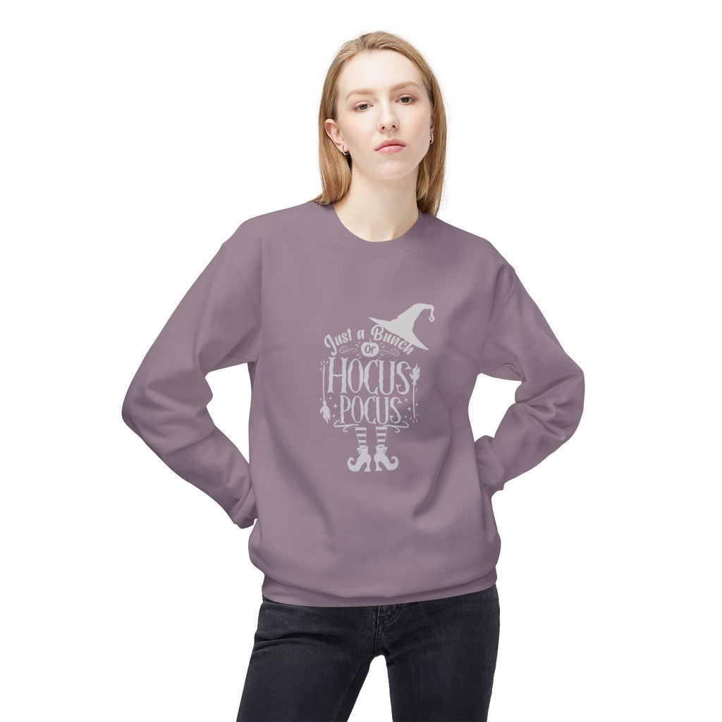 Unisex Midweight Softstyle Fleece Crewneck Sweatshirt - Hocus Pocus