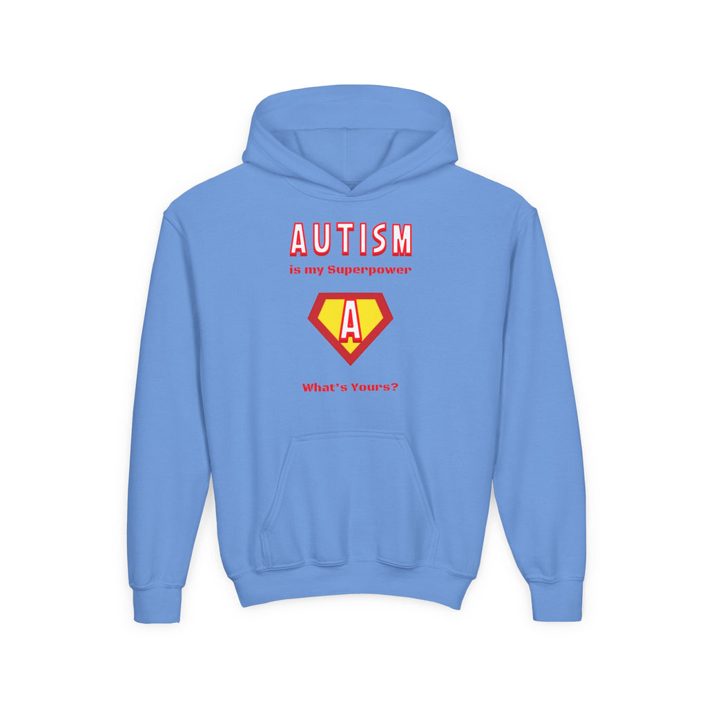 Youth Heavy Blend Hooded Sweatshirt - Superpower