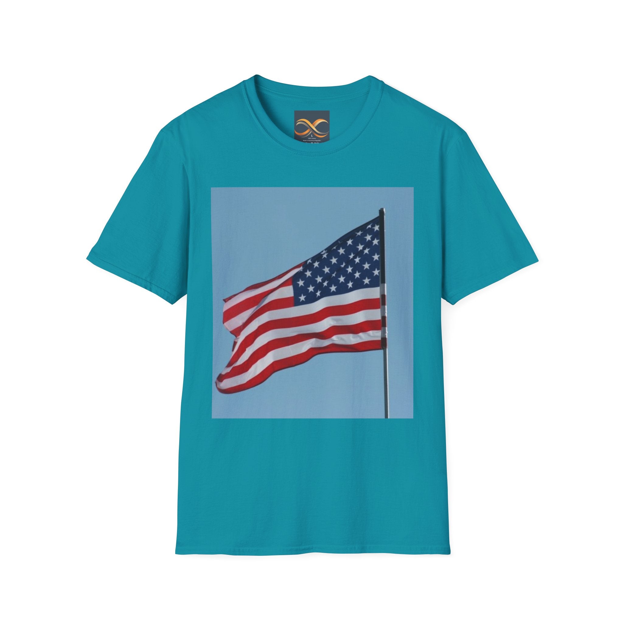 Unisex Softstyle T-Shirt - USA Flag