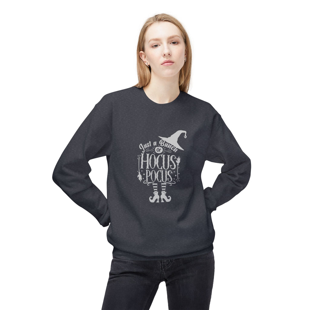 Unisex Midweight Softstyle Fleece Crewneck Sweatshirt - Hocus Pocus
