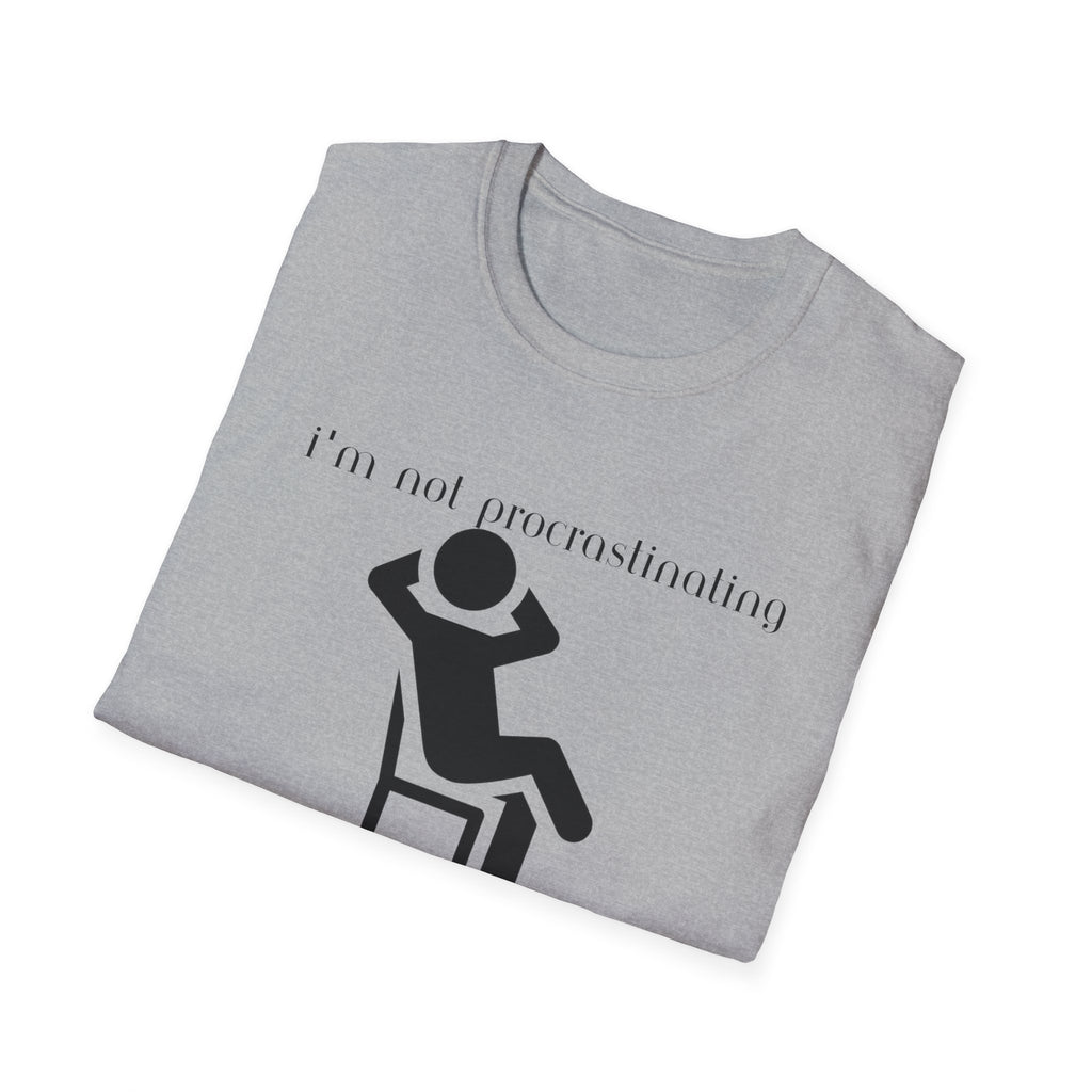 Unisex Softstyle T-Shirt - Procrastinating
