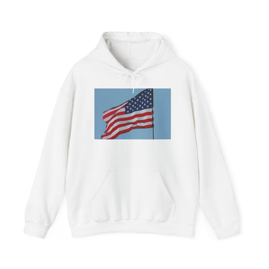 Unisex Heavy Blend™ Hooded Sweatshirt - USA Flag