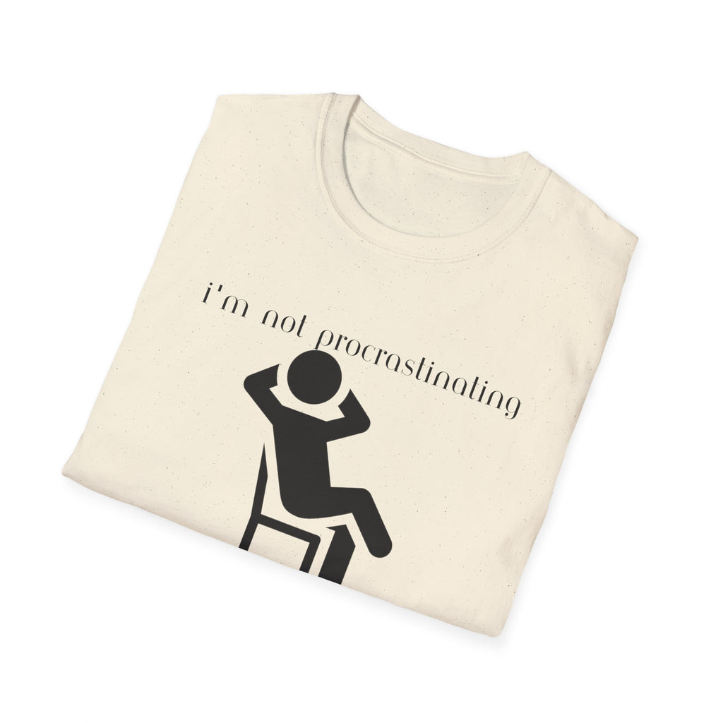 Unisex Softstyle T-Shirt - Procrastinating