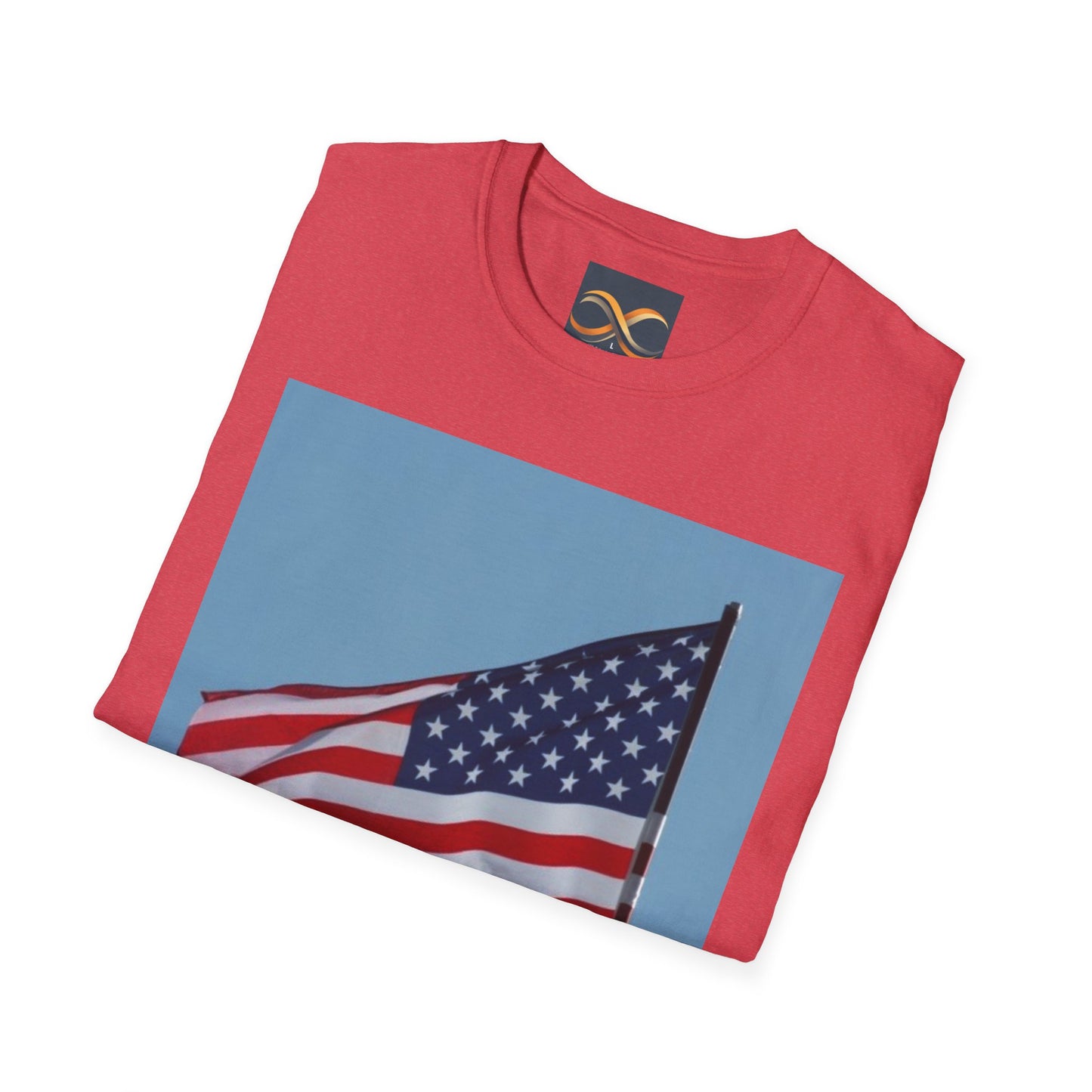 Unisex Softstyle T-Shirt - USA Flag