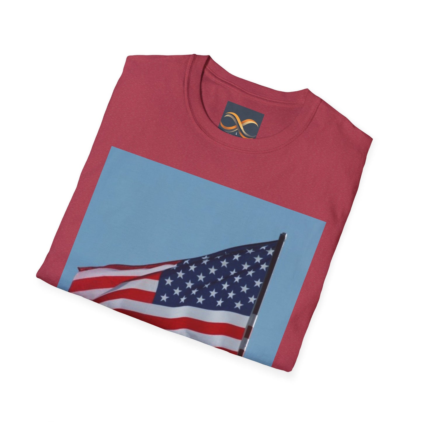 Unisex Softstyle T-Shirt - USA Flag