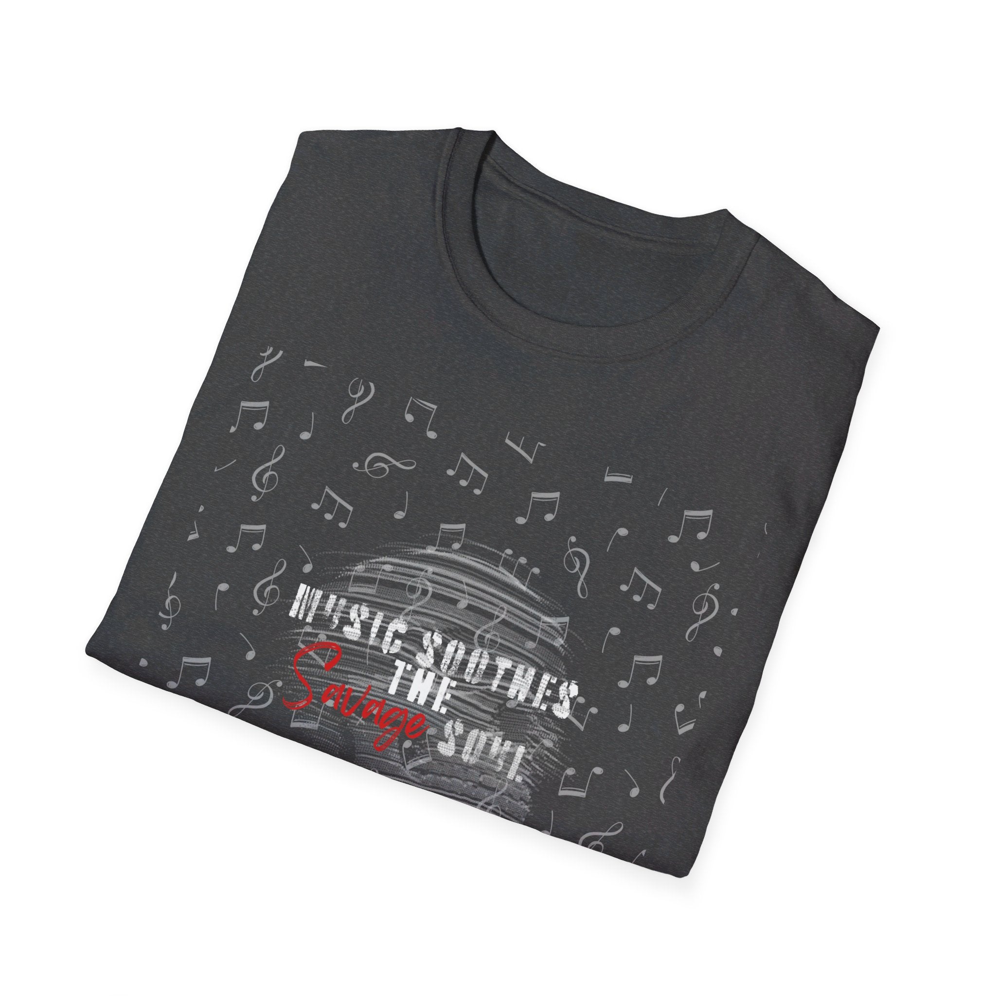 Unisex Softstyle T-Shirt - Music Soothes