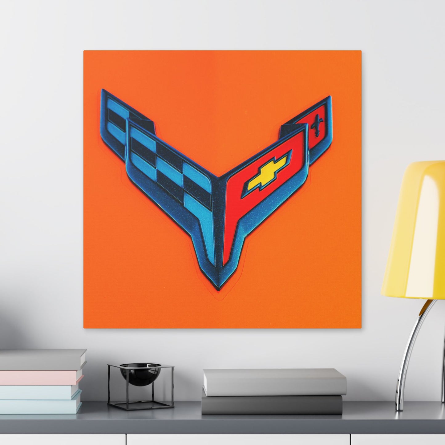 Classic Stretched Canvas - Corvette