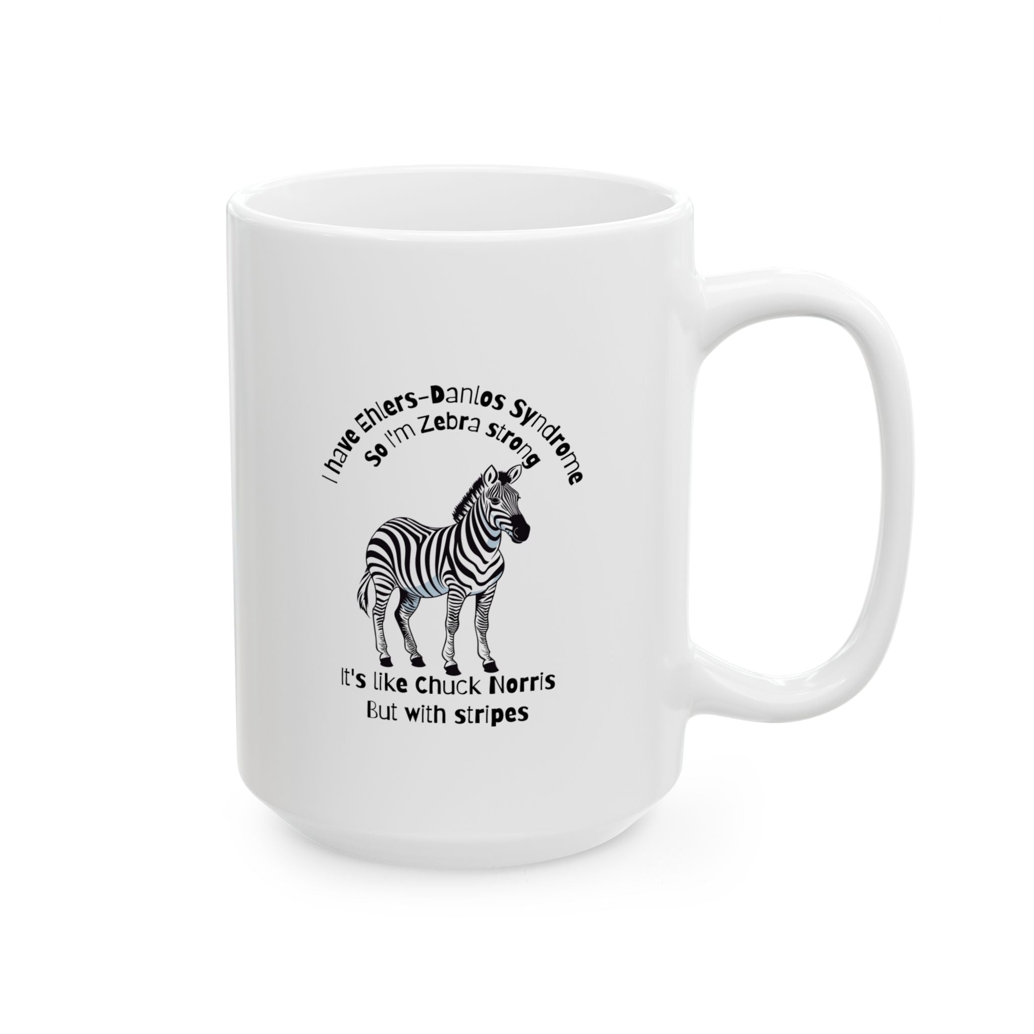 Ceramic Mug, (11oz, 15oz) - EDS Zebra