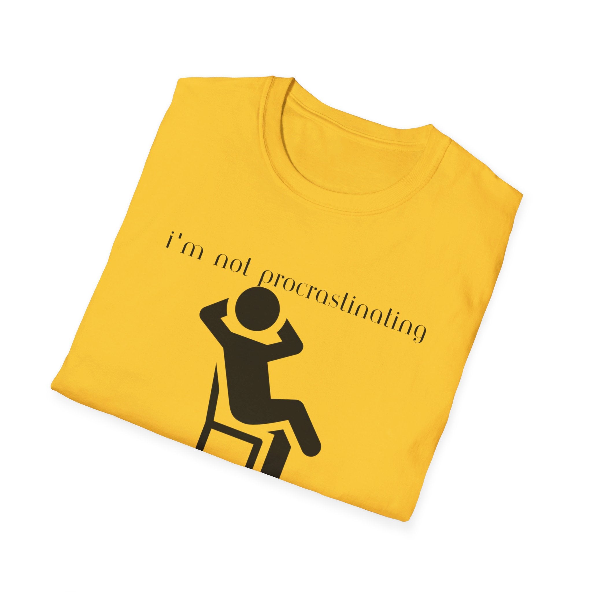 Unisex Softstyle T-Shirt - Procrastinating