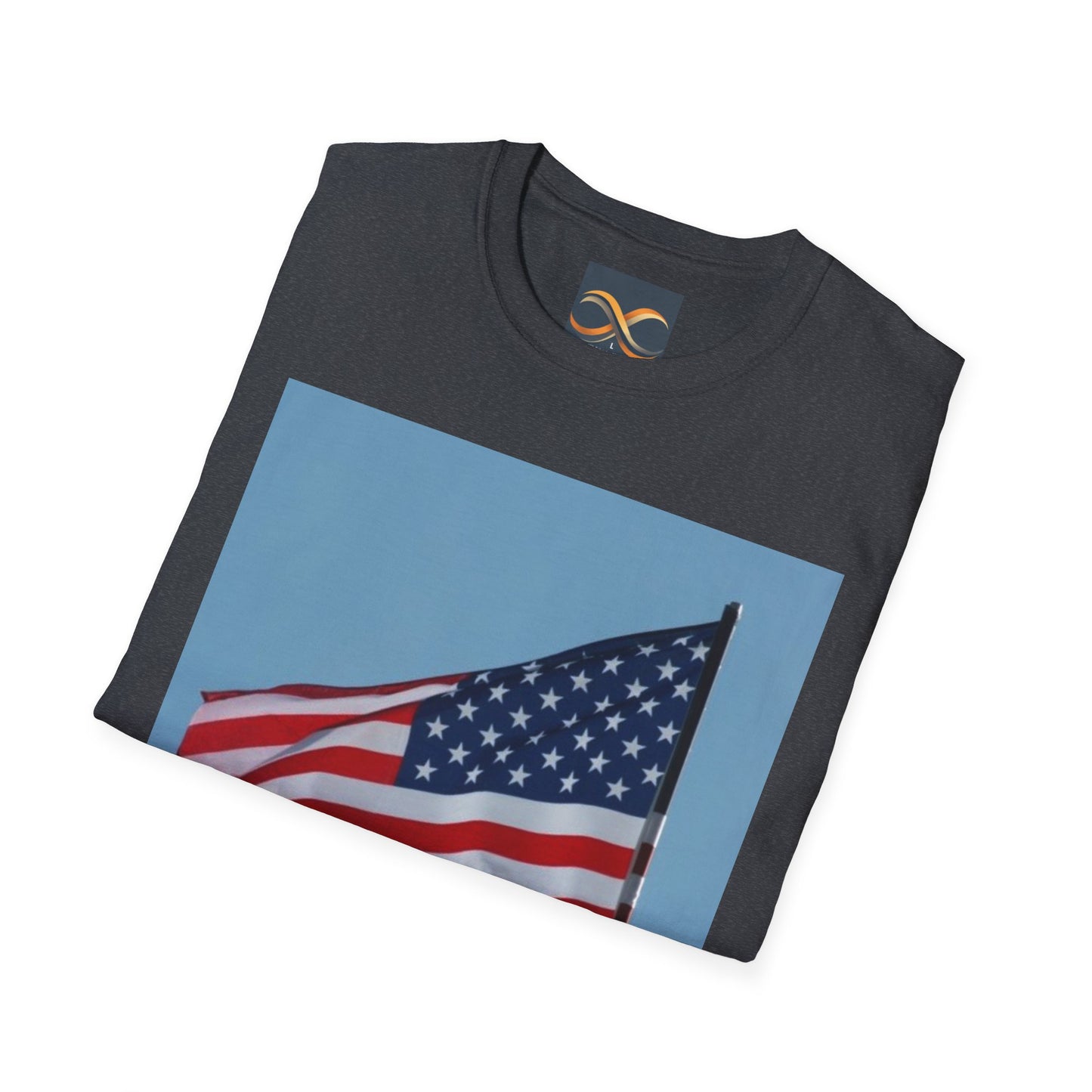 Unisex Softstyle T-Shirt - USA Flag