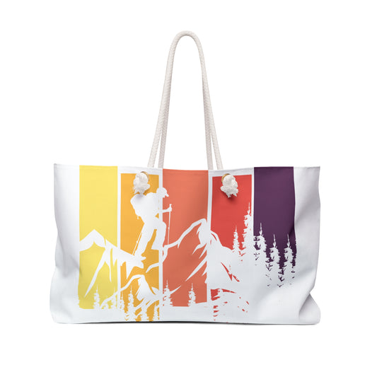 Adventure Weekender Bag, Stylish Tote for Travel, Outdoor Activities, Gifts for Nature Lovers, Camping Bag, Beach Travel Bag