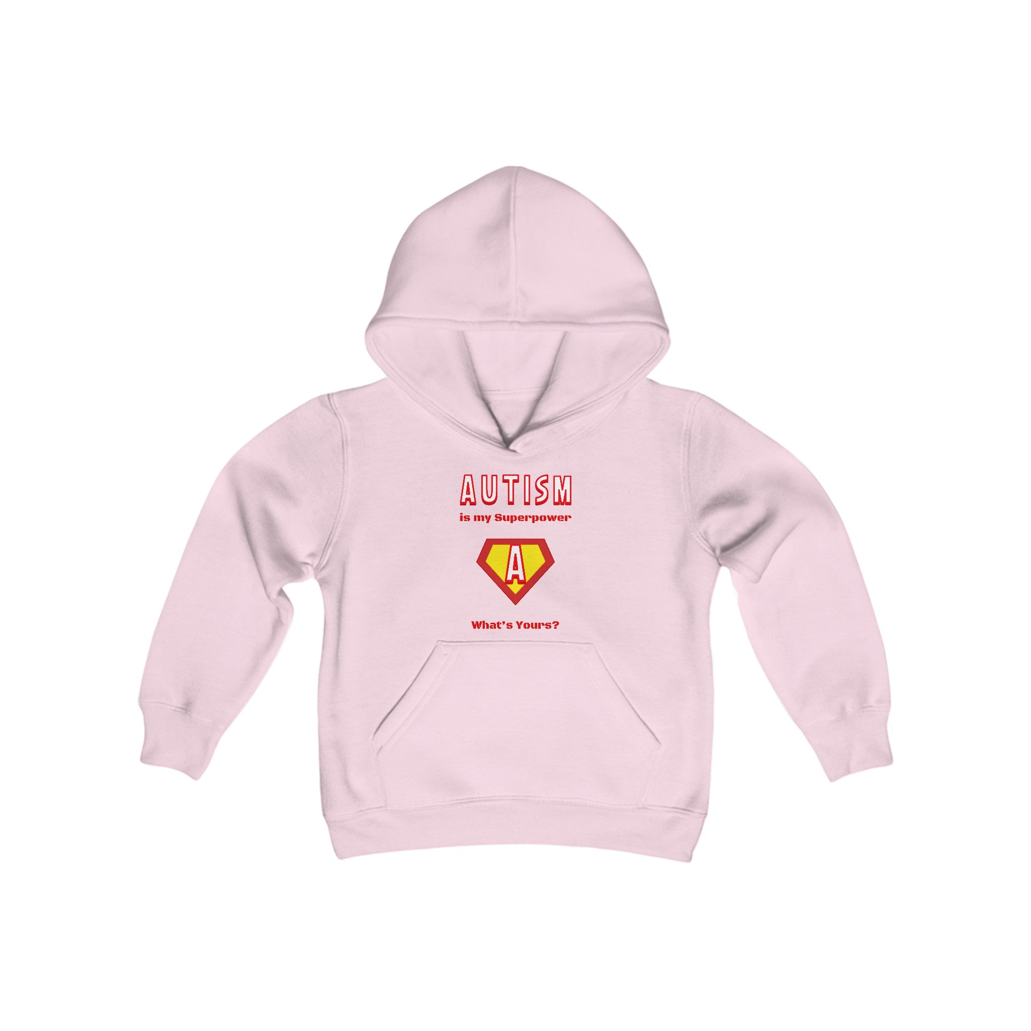 Youth Heavy Blend Hooded Sweatshirt - Superpower