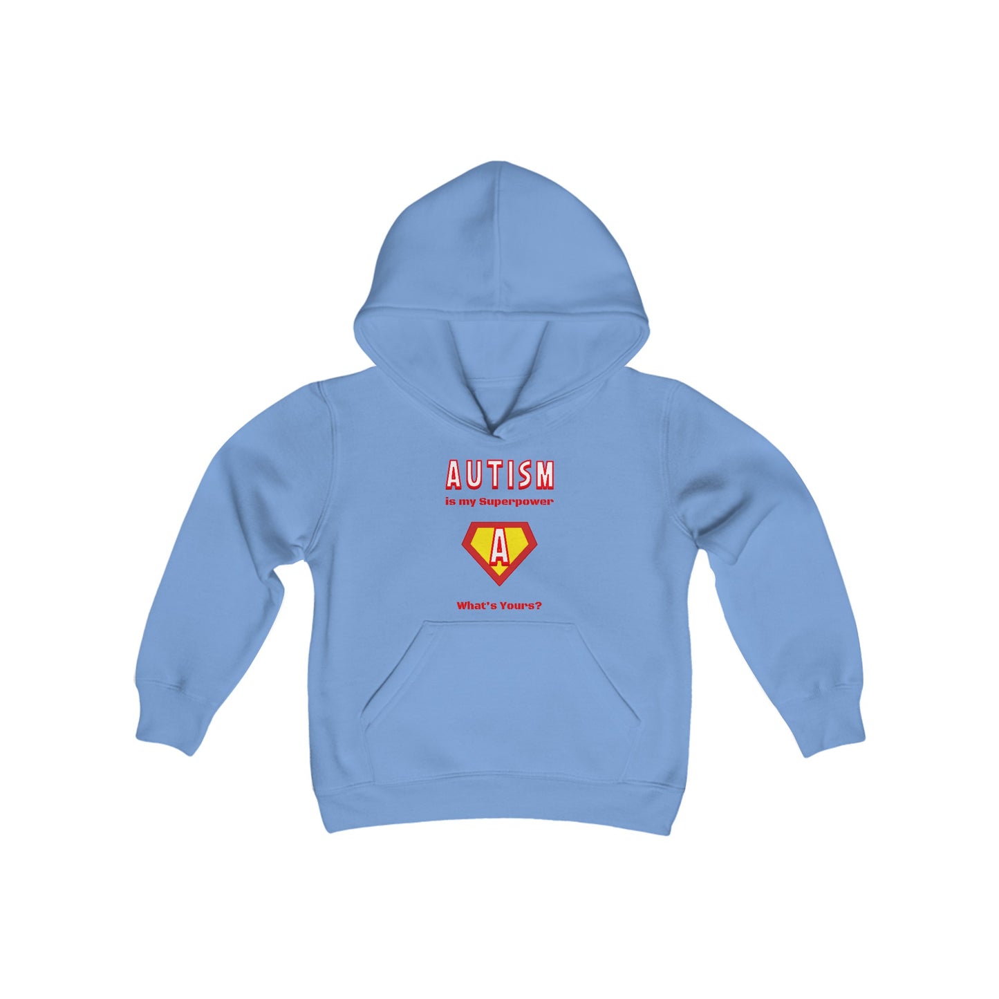 Youth Heavy Blend Hooded Sweatshirt - Superpower