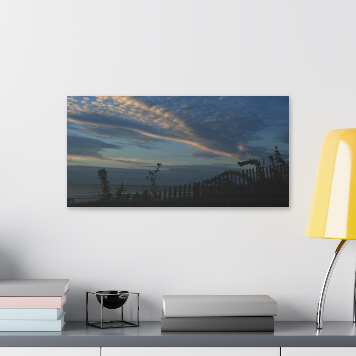 Classic Stretched Canvas - Beach Evening