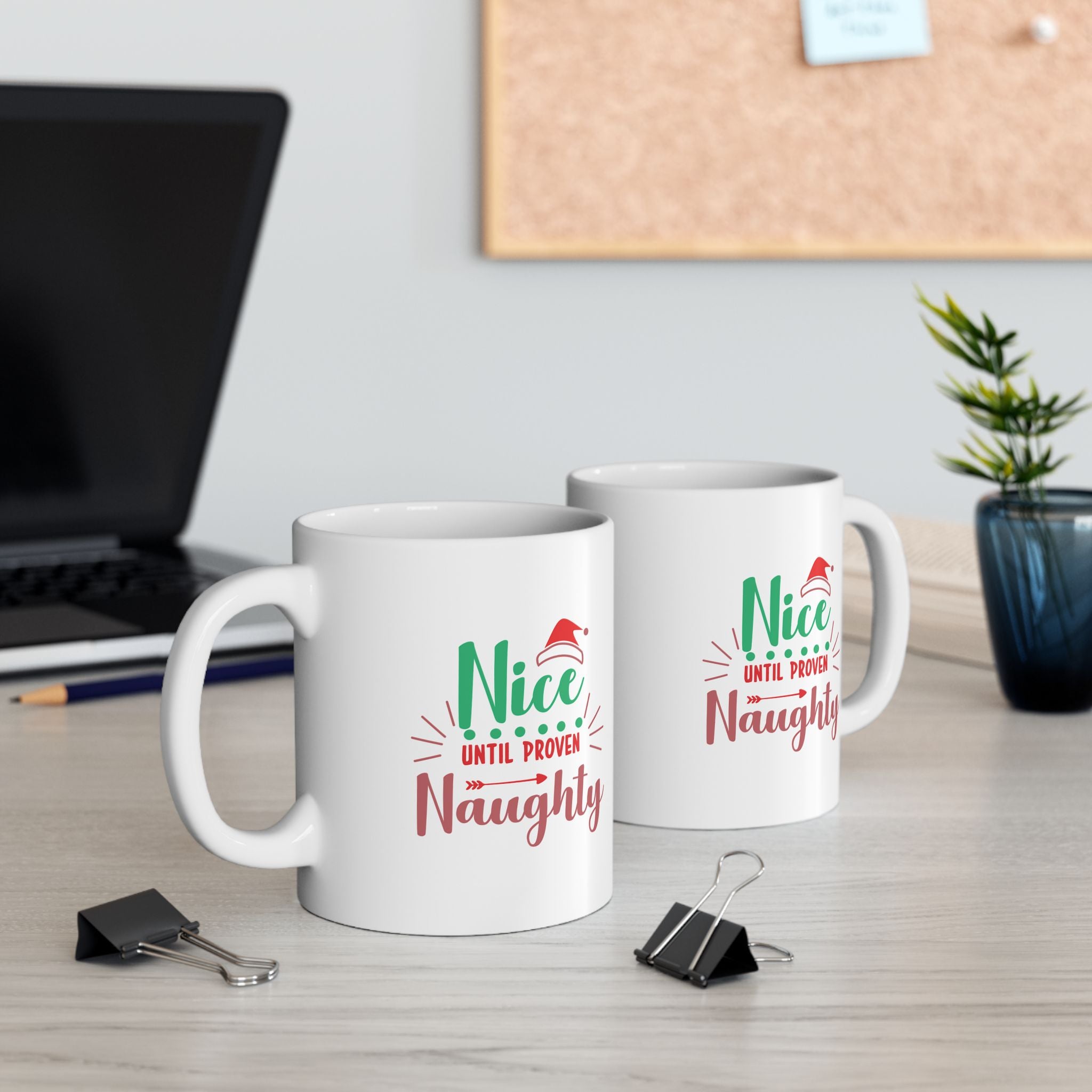 Festive Ceramic Mug - Perfect for Holiday Cheer, Great Gift for Friends & Family, Christmas, New Year Celebrations, Coffee and Tea Lovers,