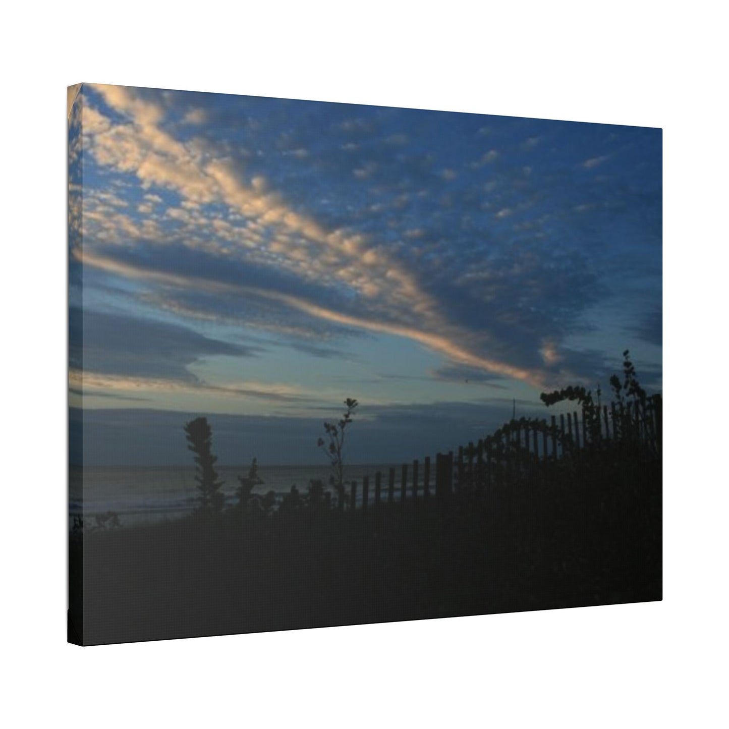 Classic Stretched Canvas - Beach Evening