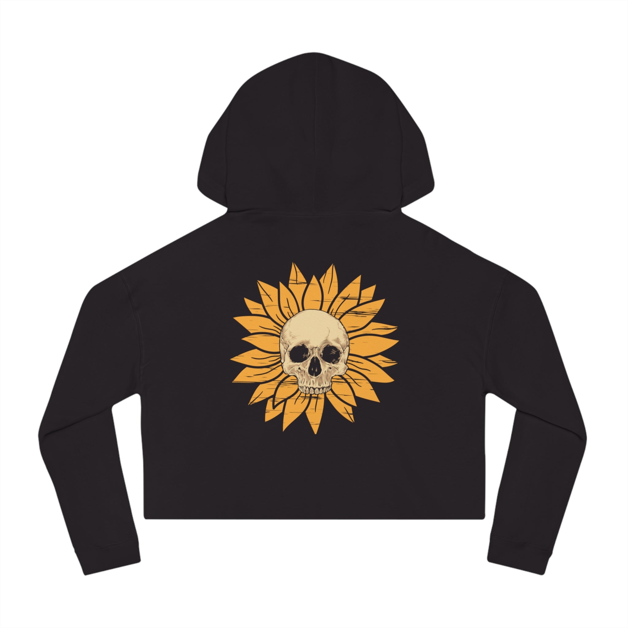 Womens Cropped Hooded Sweatshirt