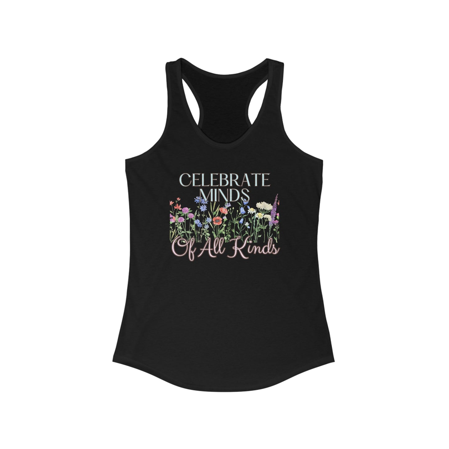 Women's Ideal Racerback Tank - Minds of All Kinds