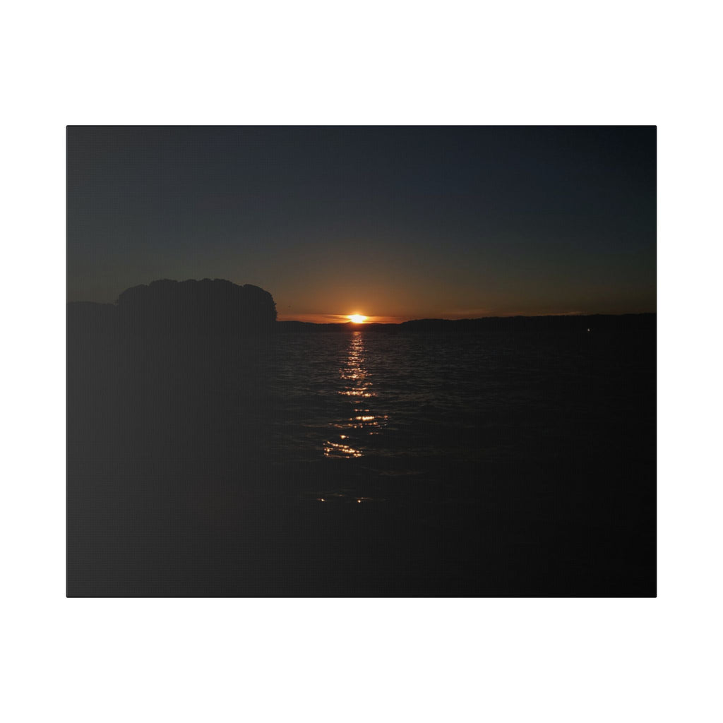 Classic Stretched Canvas - Sunset on Lake Alatoona