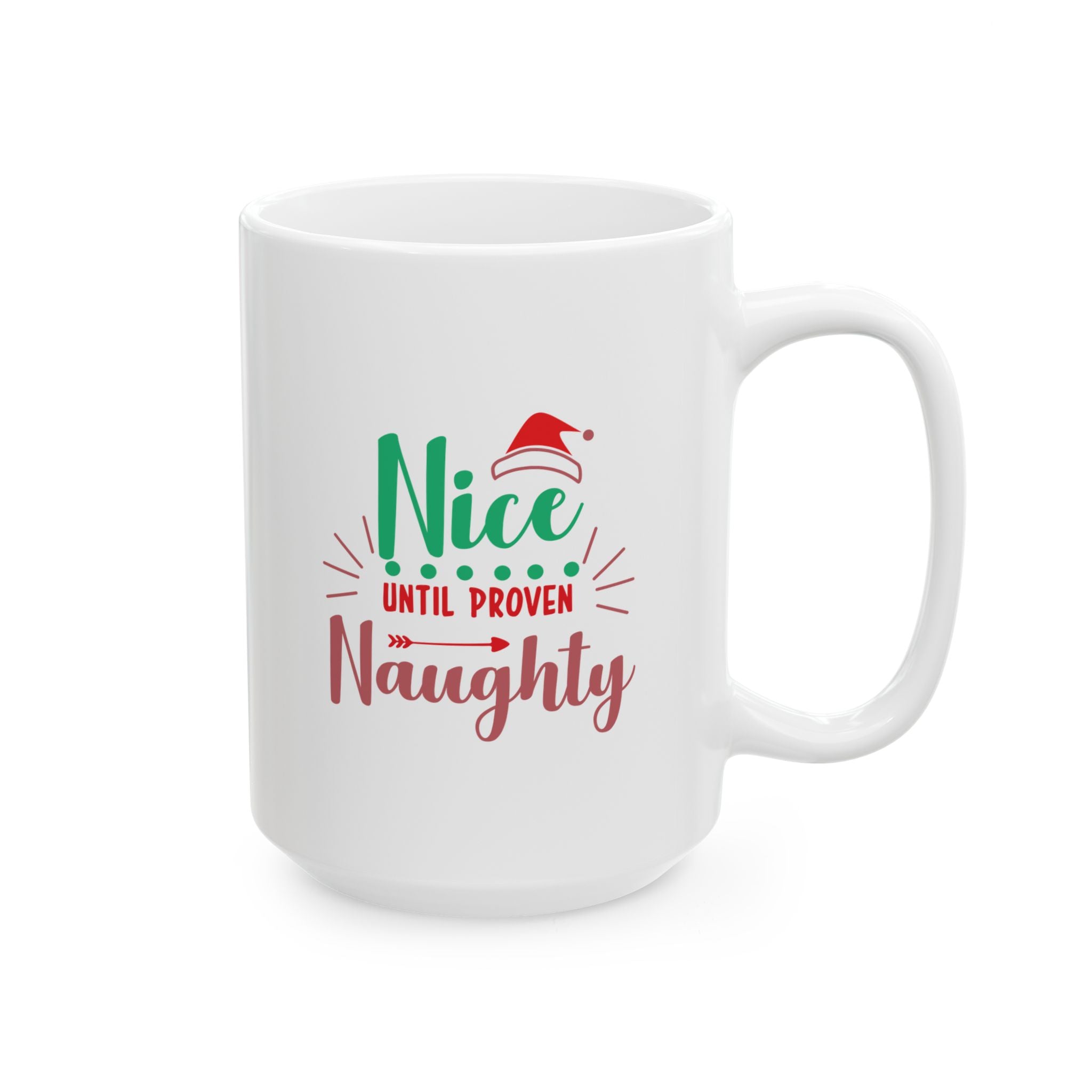 Festive Ceramic Mug - Perfect for Holiday Cheer, Great Gift for Friends & Family, Christmas, New Year Celebrations, Coffee and Tea Lovers,