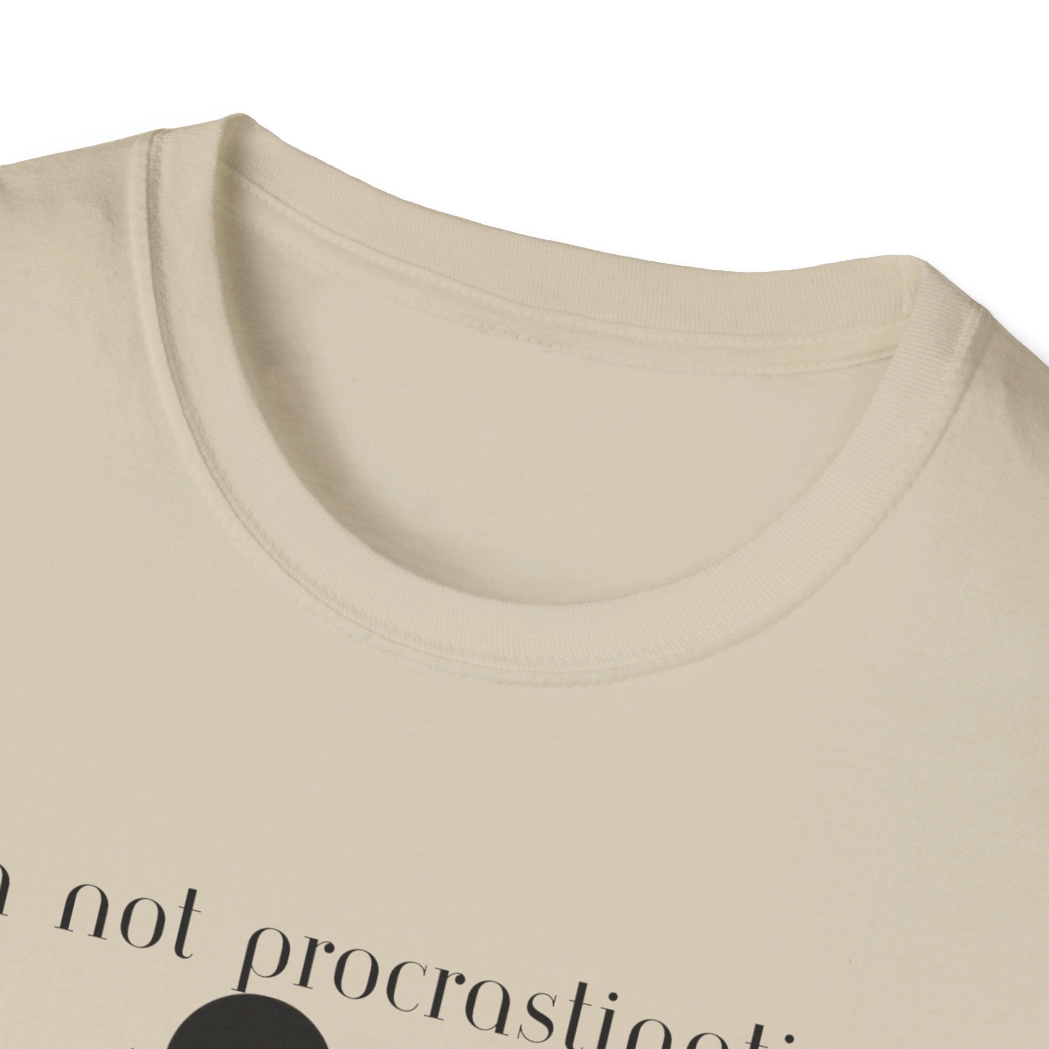 Unisex Softstyle T-Shirt - Procrastinating