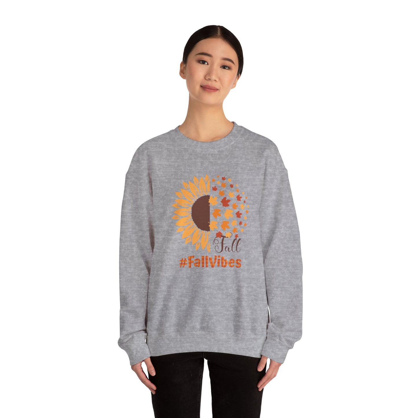 Unisex Heavy Blend™ Crewneck Sweatshirt/ Fall Vibes