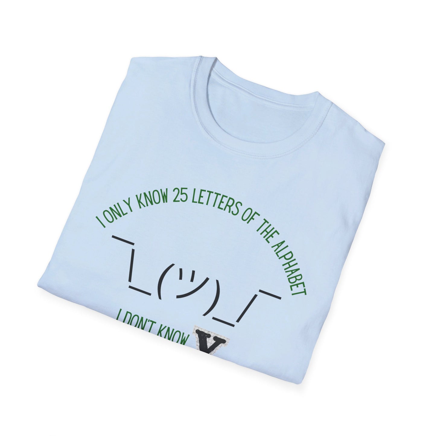 Unisex Softstyle T-Shirt - Alphabet