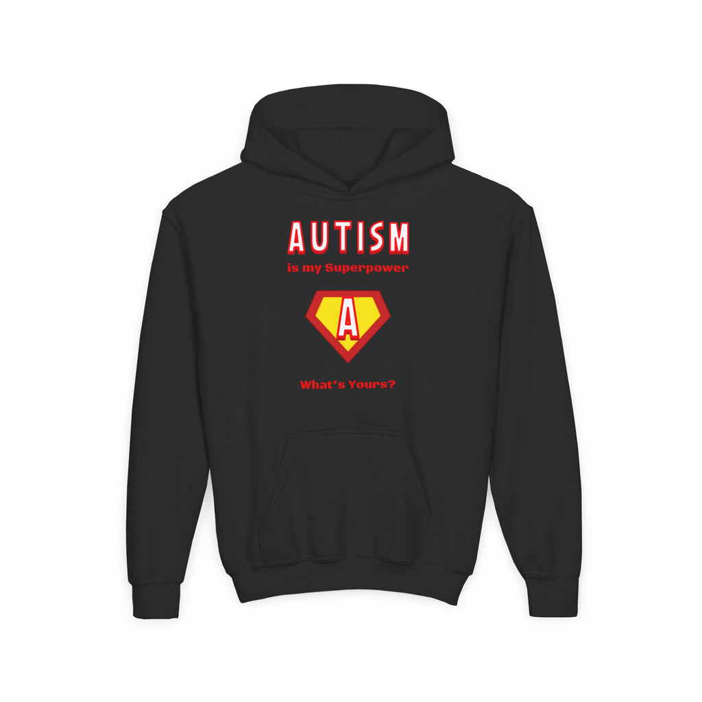 Youth Heavy Blend Hooded Sweatshirt - Superpower