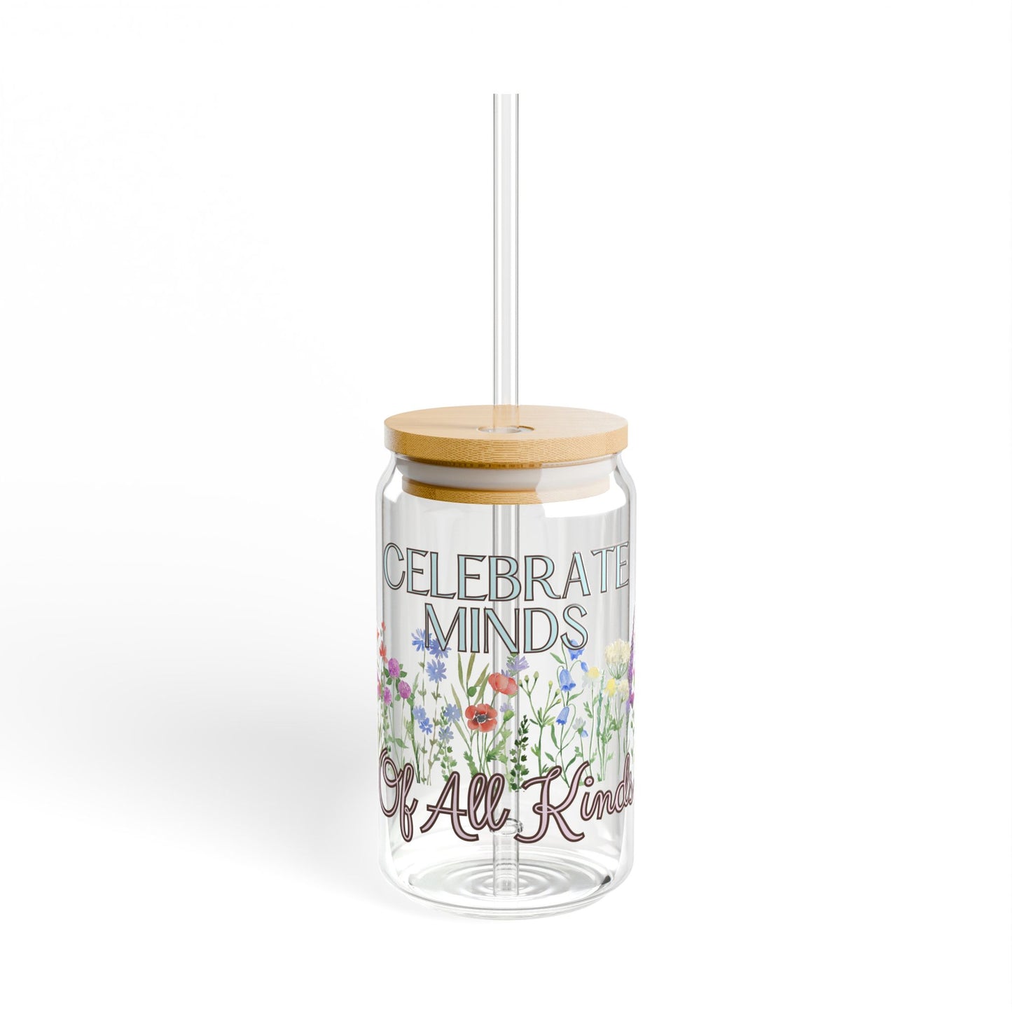 Sipper Glass, 16oz - Minds of All Kinds