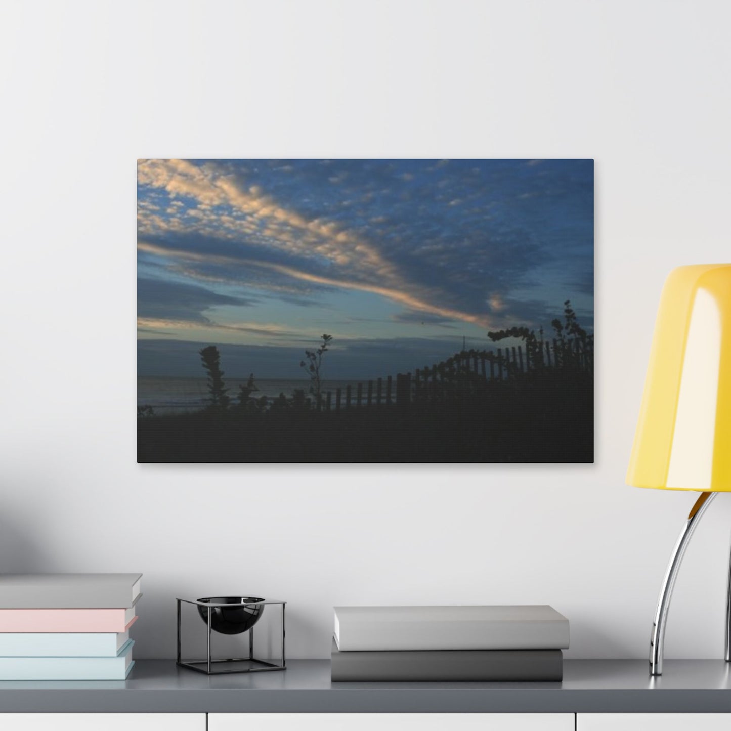 Classic Stretched Canvas - Beach Evening