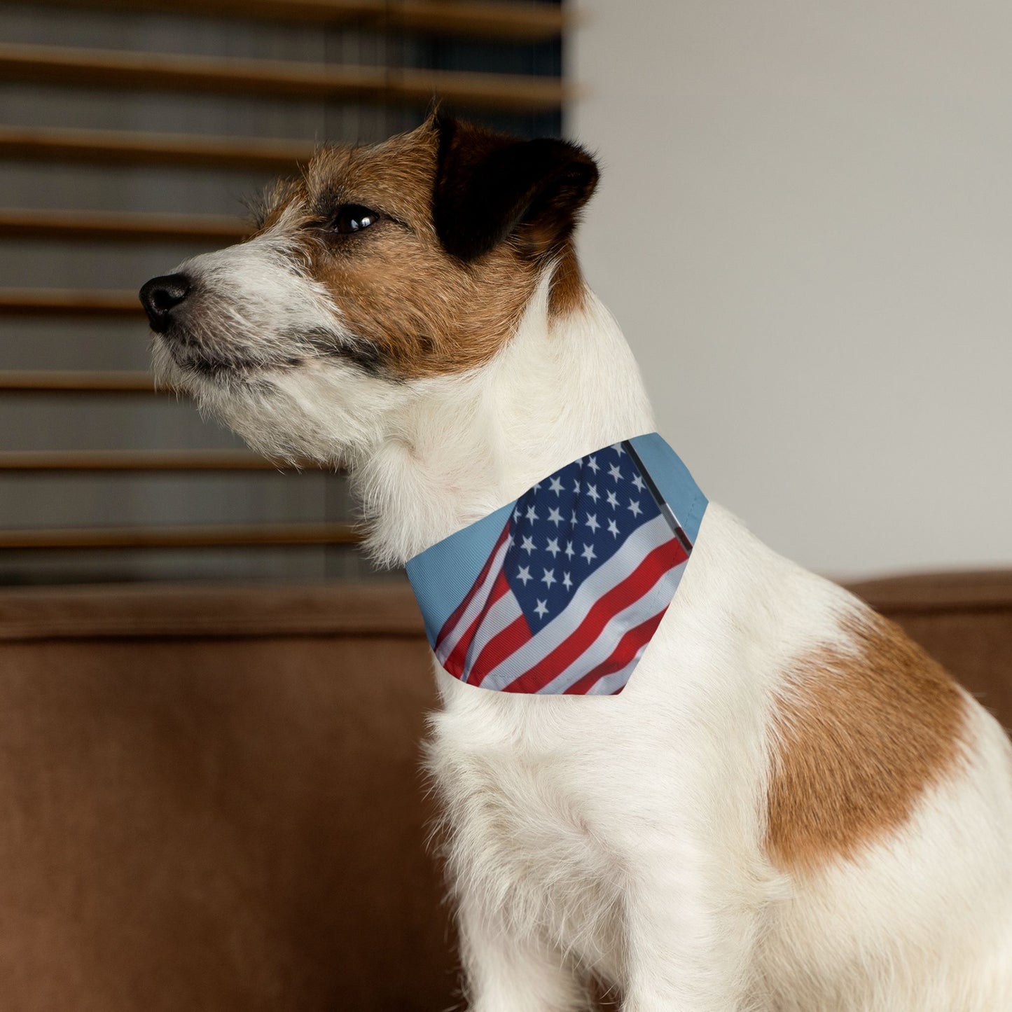 Pet Bandana Collar - USA Flag