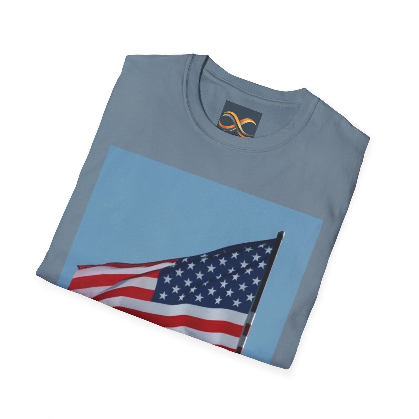 Unisex Softstyle T-Shirt - USA Flag