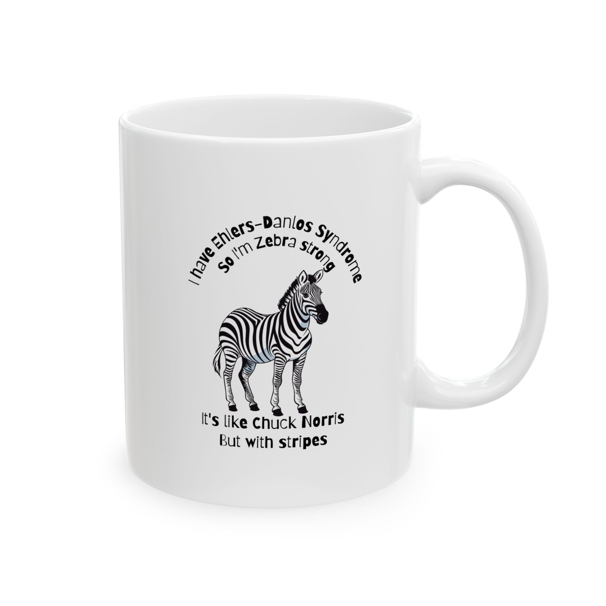 Ceramic Mug, (11oz, 15oz) - EDS Zebra