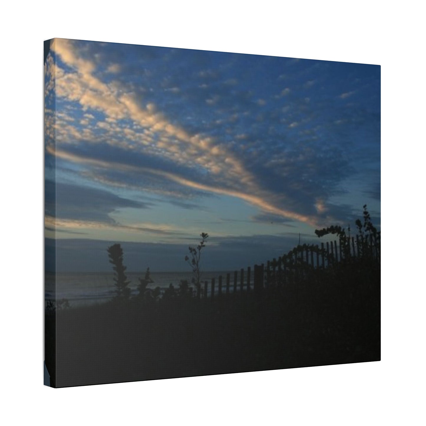 Classic Stretched Canvas - Beach Evening