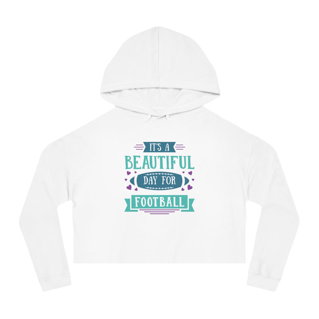Womens Cropped Hooded Sweatshirt
