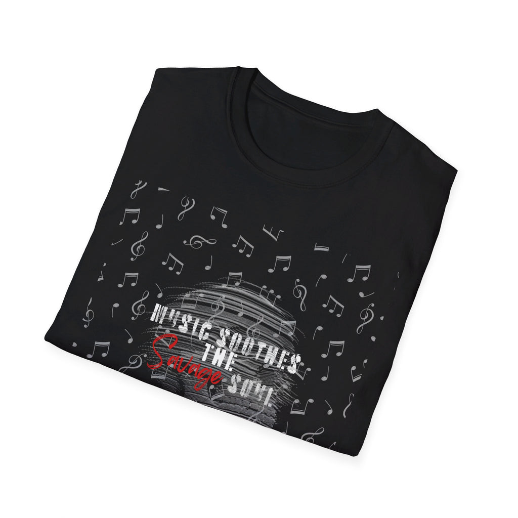 Unisex Softstyle T-Shirt - Music Soothes