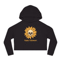 Womens Cropped Hooded Sweatshirt