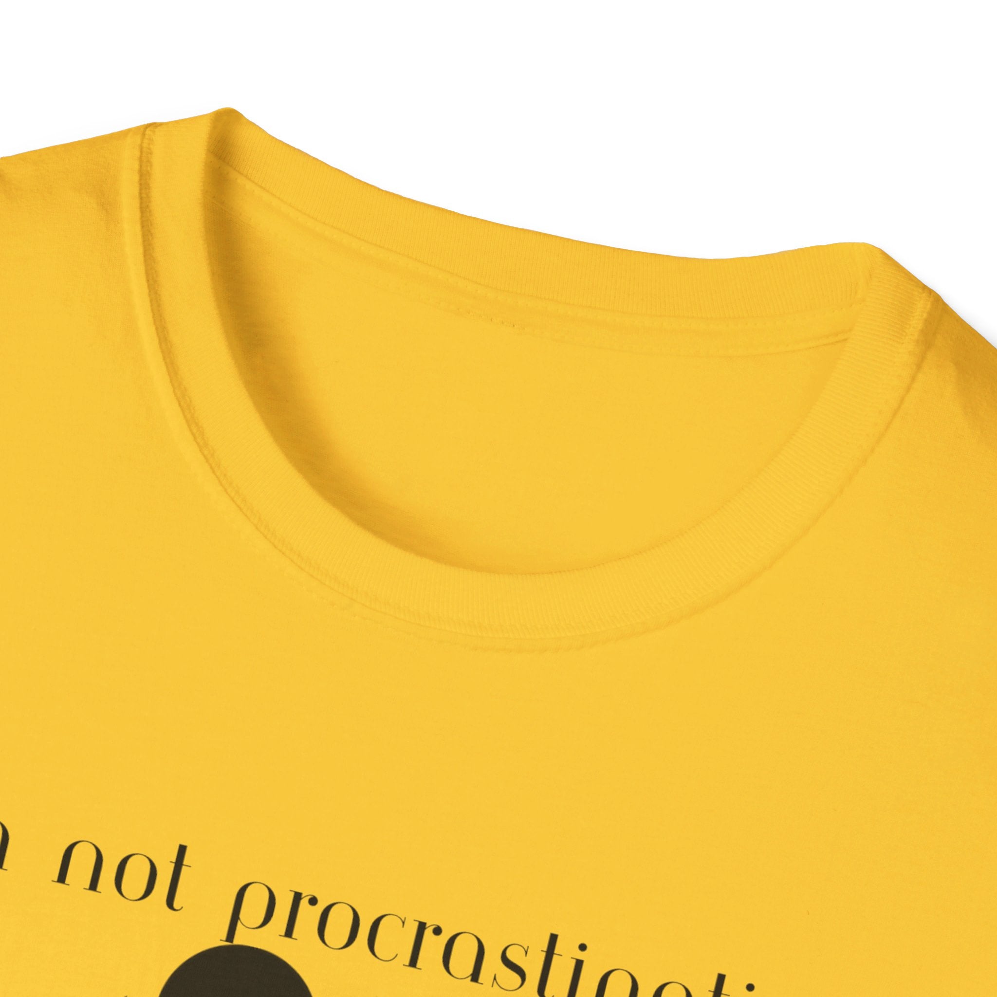 Unisex Softstyle T-Shirt - Procrastinating