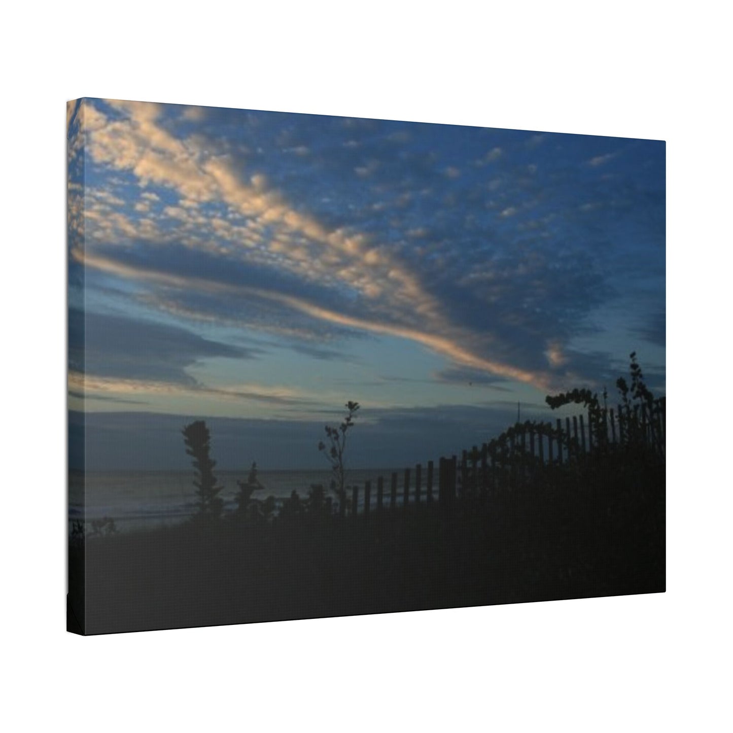 Classic Stretched Canvas - Beach Evening