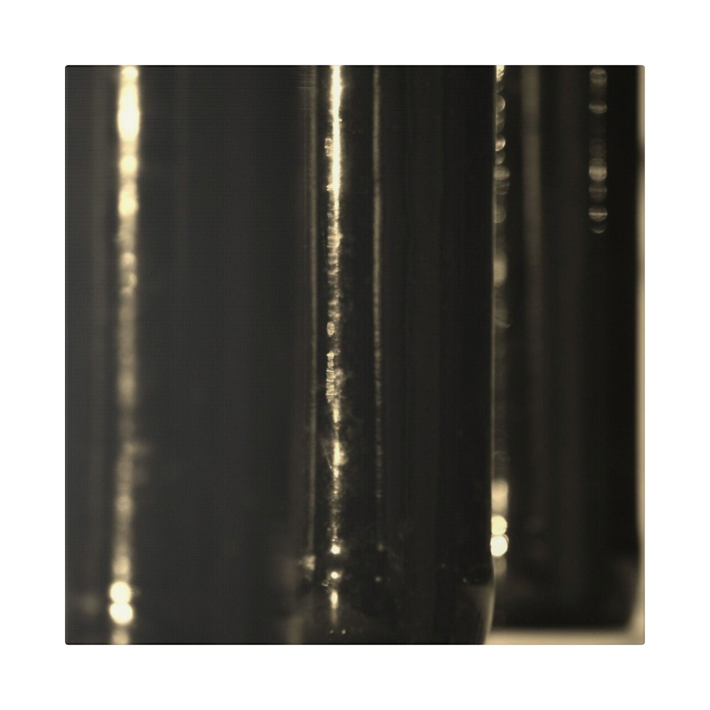Classic Stretched Canvas - Glass Bottles