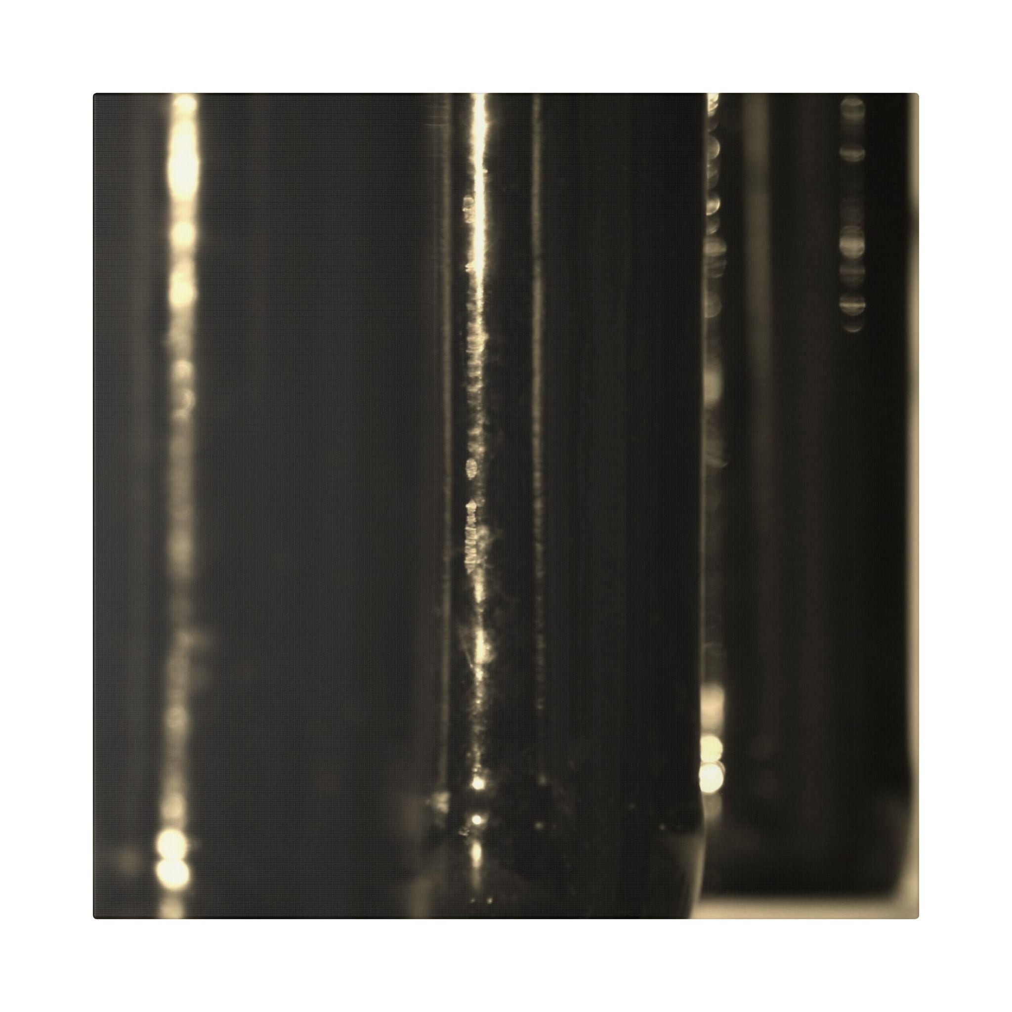 Classic Stretched Canvas - Glass Bottles