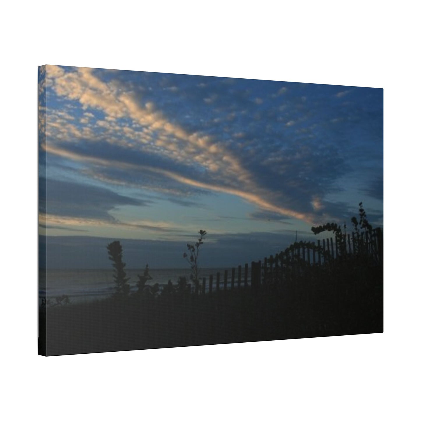 Classic Stretched Canvas - Beach Evening