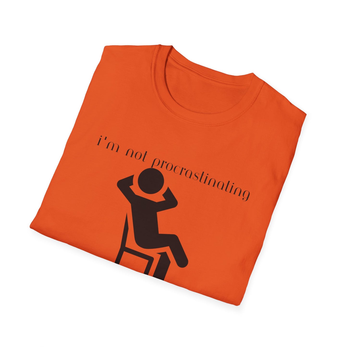 Unisex Softstyle T-Shirt - Procrastinating